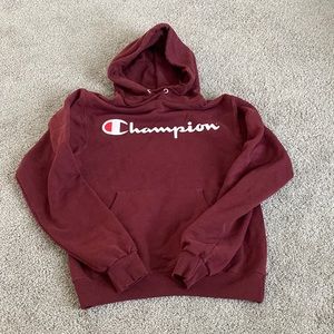 Champion maroon XS hoodie